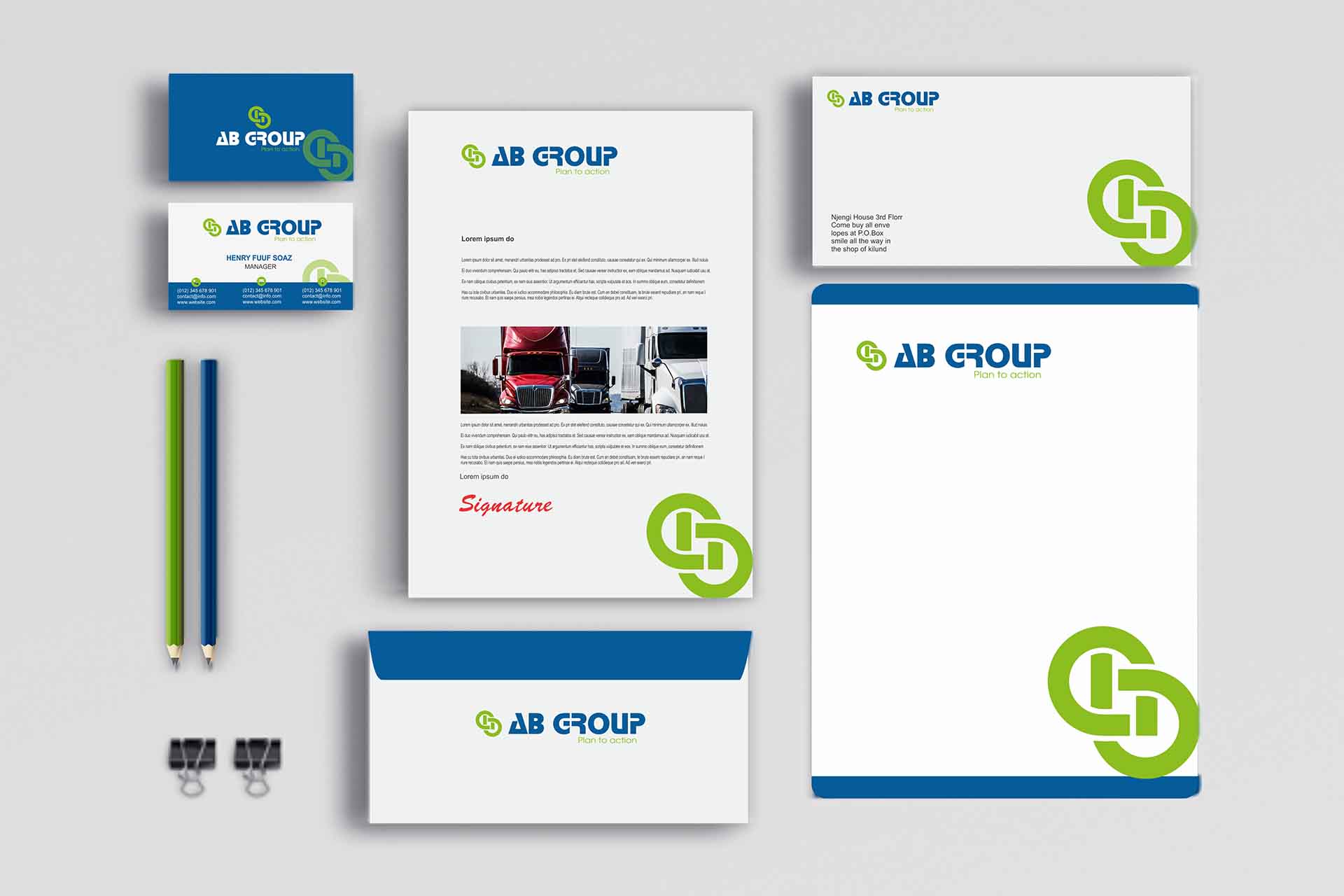 Stationery and Letterhead